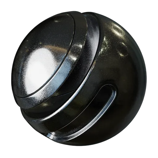 Vertical striped metal