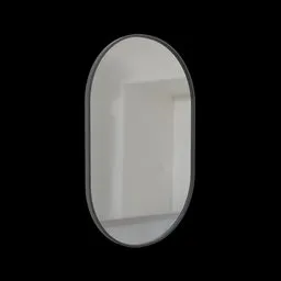 Simple Modern Wall Mirror (Lesser Poly)