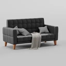 Artificial leather sofa