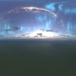 Aurora Dark Night Clouds