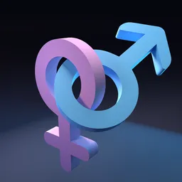 Male and Female Gender Symbols