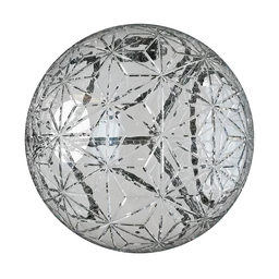 Cut glass (Asanoha pattern)