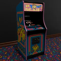 Ms Pac-Man Arcade Machine