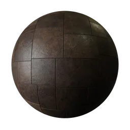 Stone dark tiles
