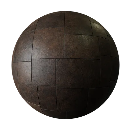 Stone dark tiles