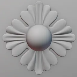 Ornament Bud Brush 37