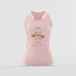 Dusty Pink Racerback Tank