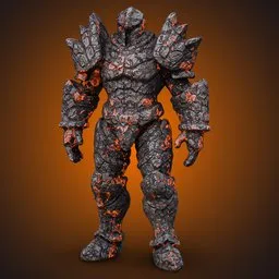 Molten-Giant-Rigged-Game Ready