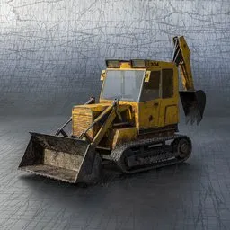 Excavator loader