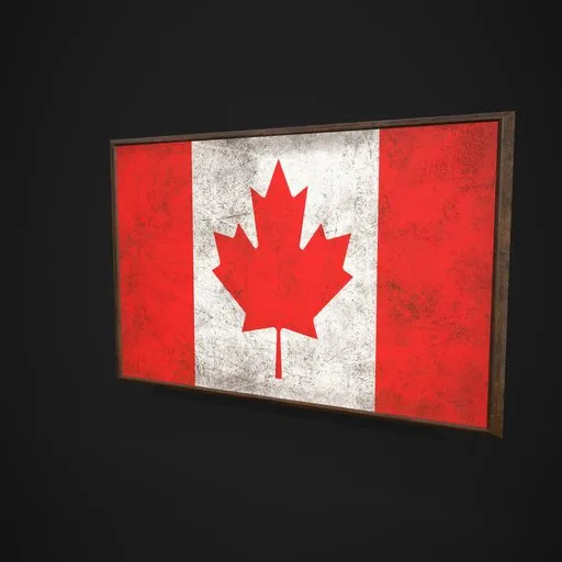 Canada Flag Picture Frame