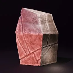 Stylized rock