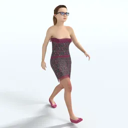 Joanna Character Animated