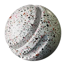 White Terrazzo Composite