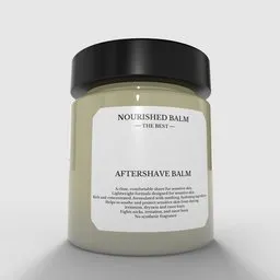 Nourished Aftershave Balm Jar