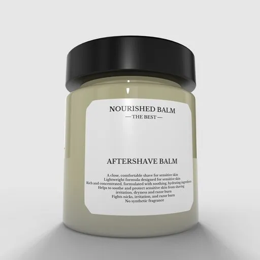 Nourished Aftershave Balm Jar