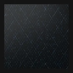 Procedural Sci-Fi Blue Floor