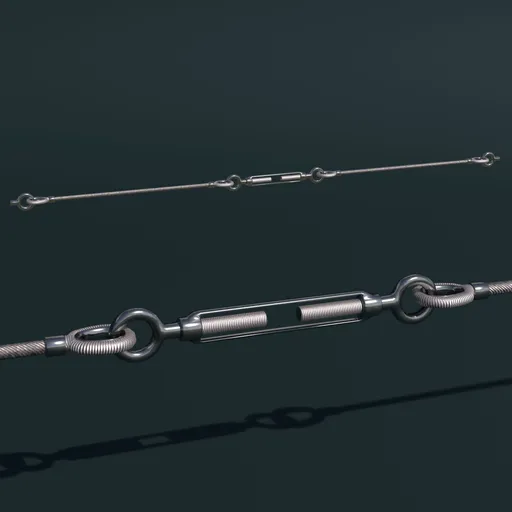 Steel Cable Turnbuckle – Adjustable