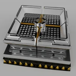 Sci-Fi Industrial Burner