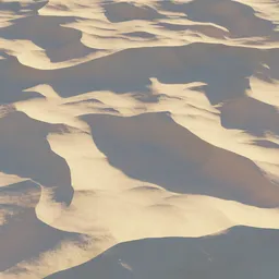 Tileable Sand Dunes Landscape