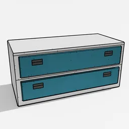 ChestOfDrawers - Cartoon Style
