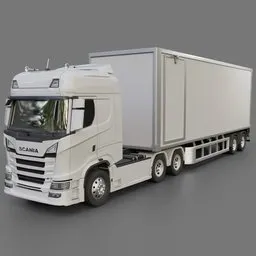Scania R590 Trailer Truck