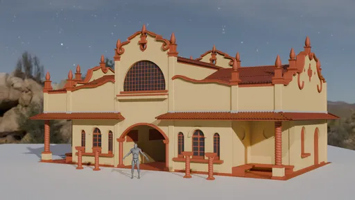 Estação de Trem Antiga- ArtBoard Silvio Pinheiro