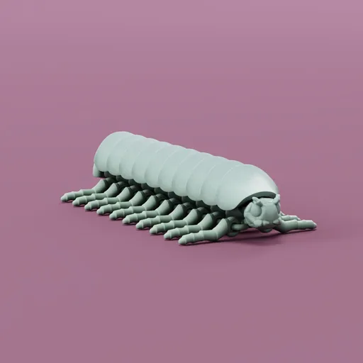 Segmented centipede toy