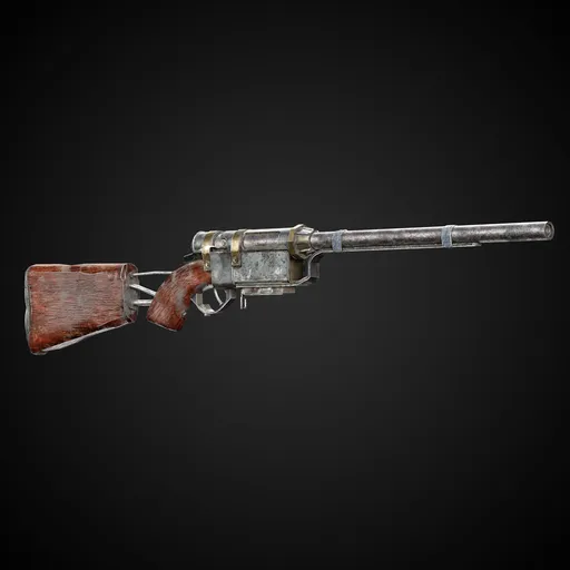 Apocalyptic Game-Ready Guns + 4K Textures | BlenderKit Series