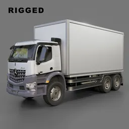 Mercedes Benz Arocs Cargo Truck