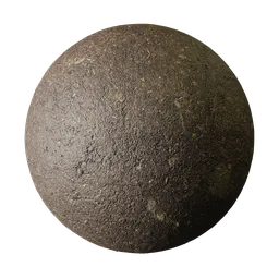Damp Clay Peat Soil