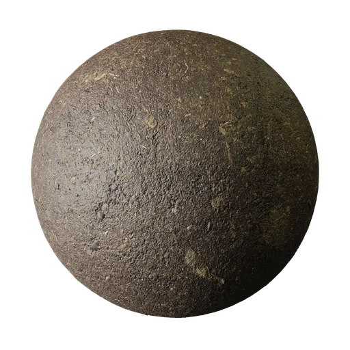 Damp Clay Peat Soil