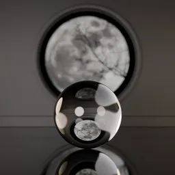 Minimalist Moon Shadow Studio