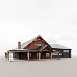 Barndominium Rural House