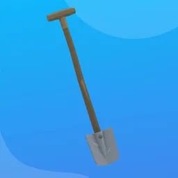 Lowpoly Shovel