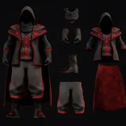Regal Assassin Outfit.