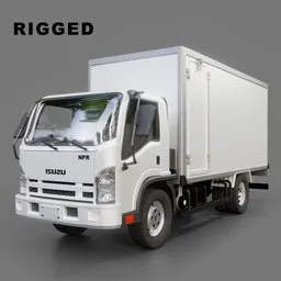 Isuzu NPR Box Truck 2018
