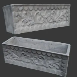 Concrete Planter Box