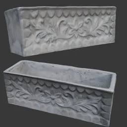 Concrete Planter Box