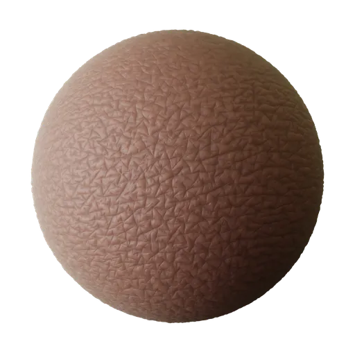 Deep Brown Fine Textured Elbow Skin