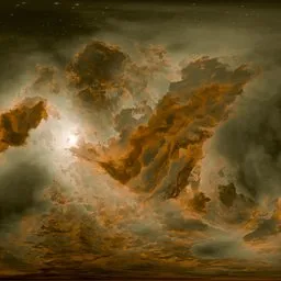 The Saffron Rift Nebula, 16k