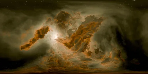 The Saffron Rift Nebula, 16k