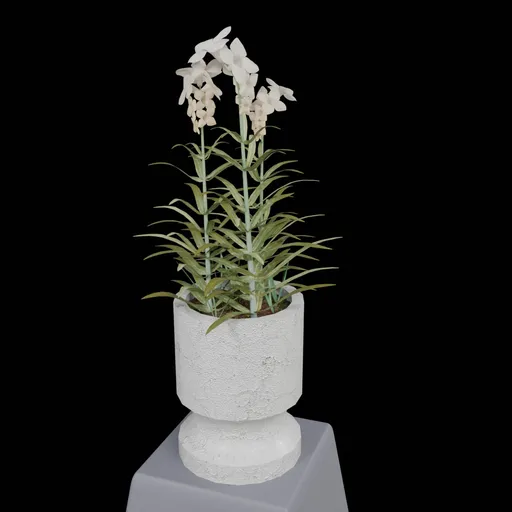 Ornamental flower pot