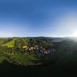 Sunrise in the mountains