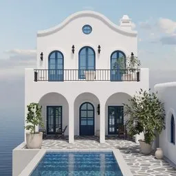 Mediterranean Villa with Pool