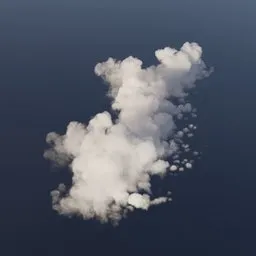 Cloudy Puffy Layer VDB Cumulus