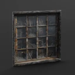 Old window - T -  10