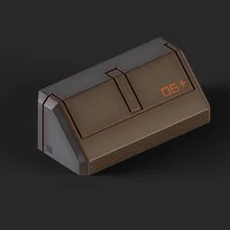 Stylized Sci-Fi Curb