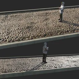 Paved road