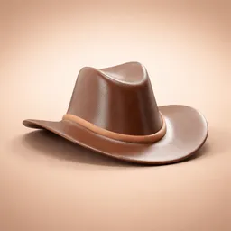 Brown Cowboy Hat