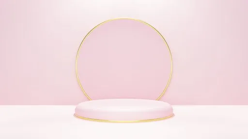 Pink 3D Podium